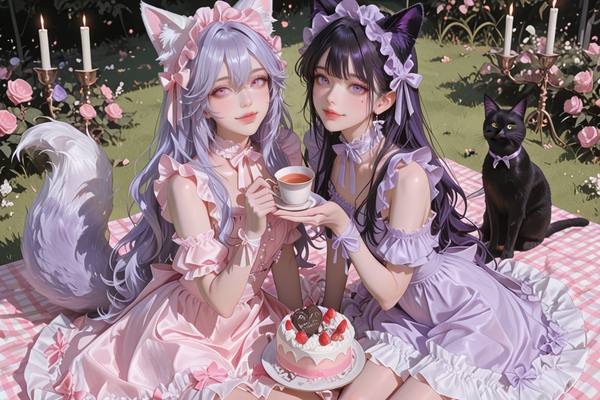 AI-generated image analyzed by PromptLens