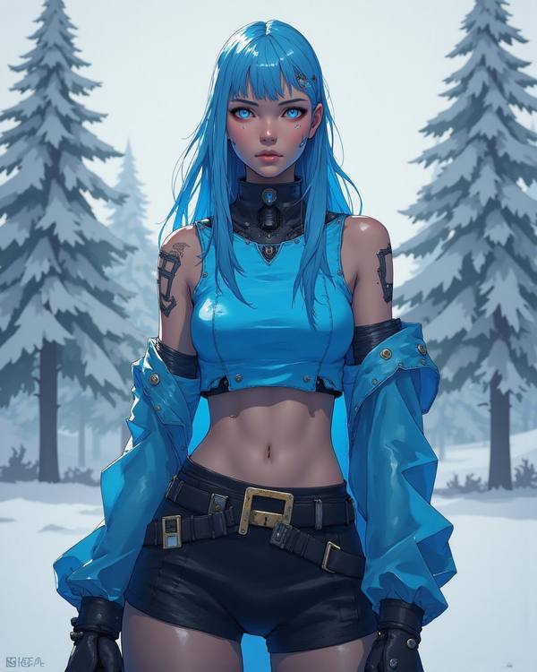 AI-generated image analyzed by PromptLens