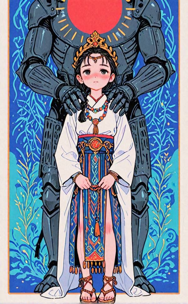 AI-generated image analyzed by PromptLens