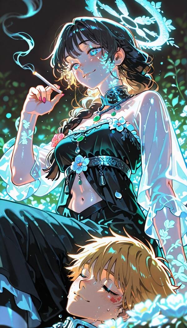 AI-generated image analyzed by PromptLens