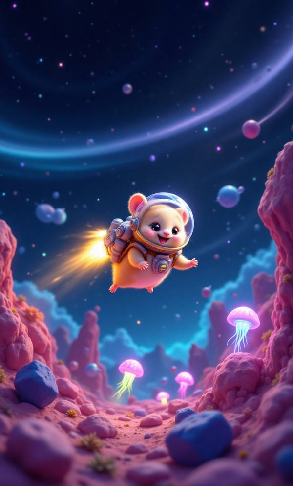 AI-generated image analyzed by PromptLens