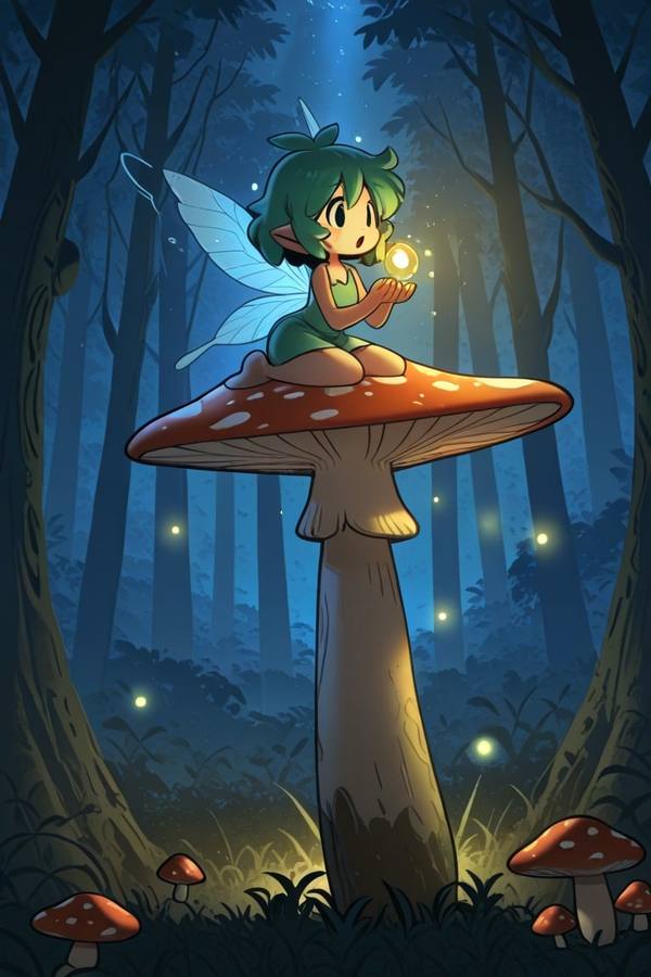 AI-generated image analyzed by PromptLens