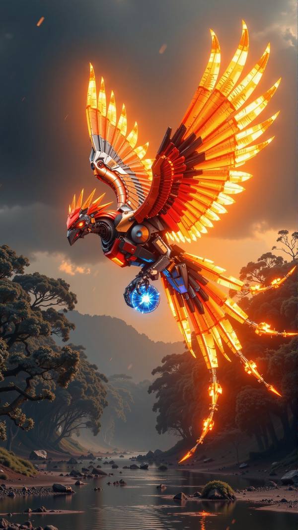 AI-generated image analyzed by PromptLens