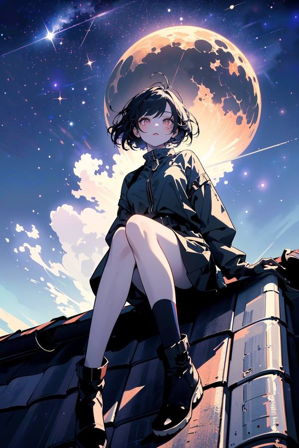 AI-generated image analyzed by PromptLens