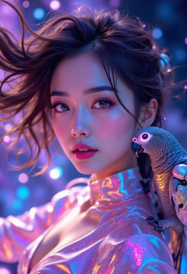 AI-generated image analyzed by PromptLens