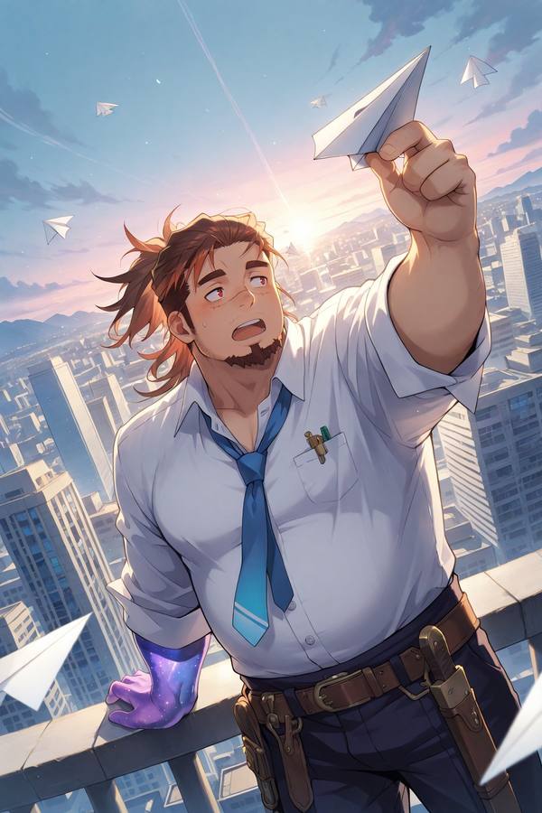 AI-generated image analyzed by PromptLens