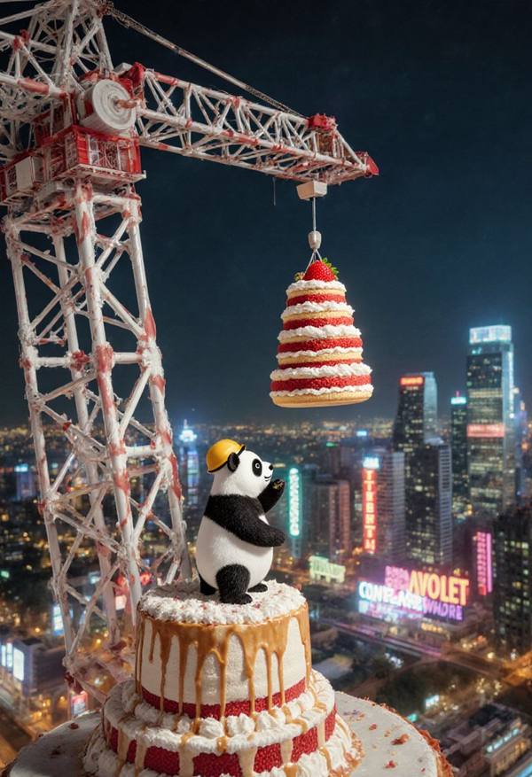 AI-generated image analyzed by PromptLens