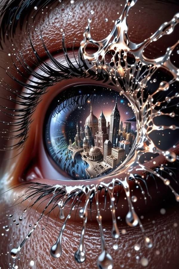 AI-generated image analyzed by PromptLens