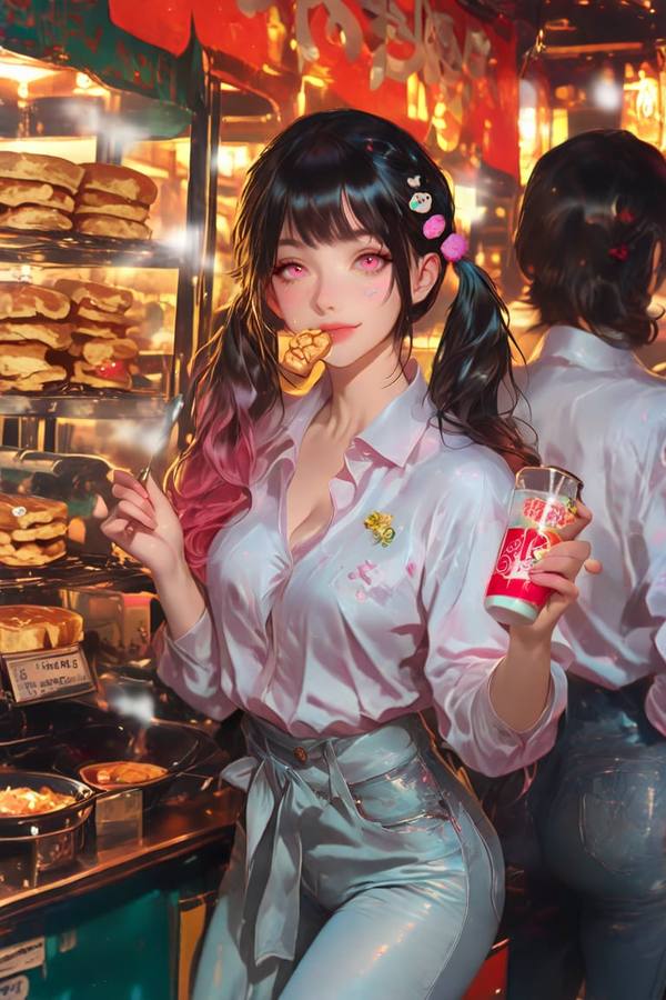 AI-generated image analyzed by PromptLens