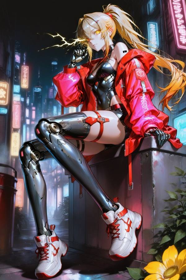 AI-generated image analyzed by PromptLens