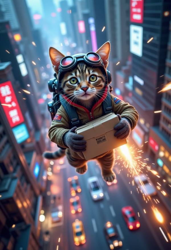 AI-generated image analyzed by PromptLens