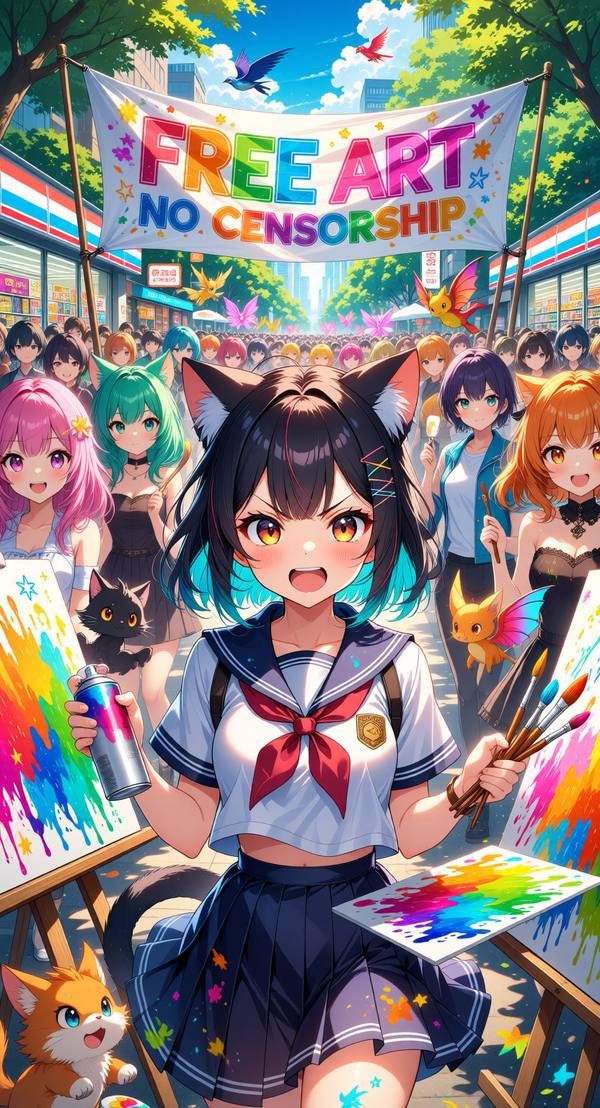 AI-generated image analyzed by PromptLens