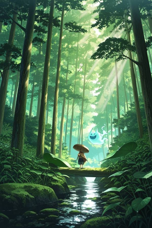 AI-generated image analyzed by PromptLens