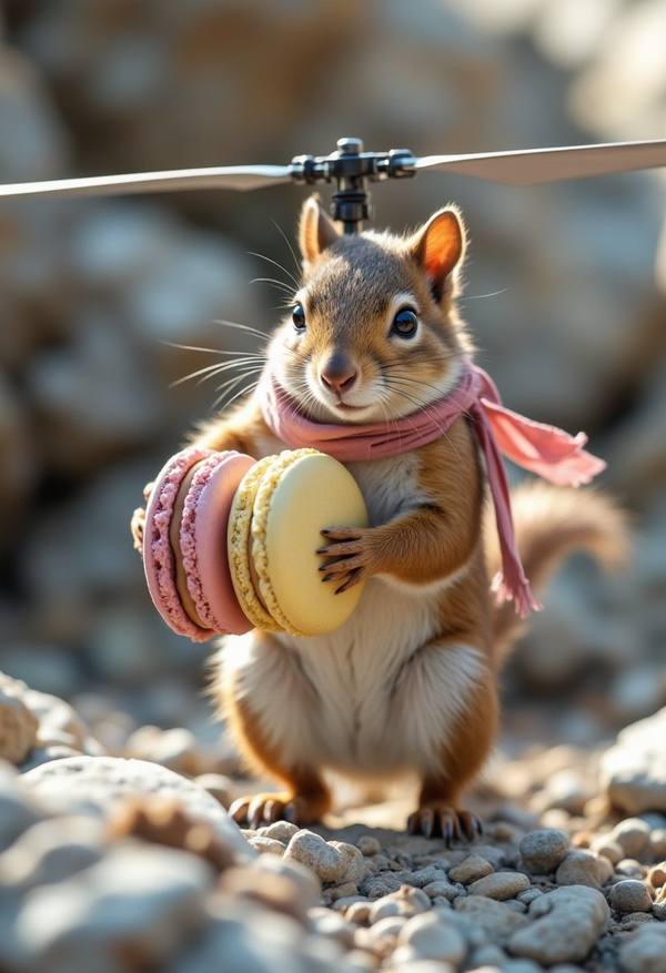 AI-generated image analyzed by PromptLens