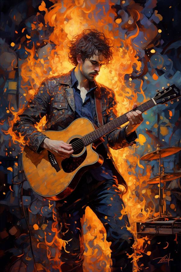 AI-generated image analyzed by PromptLens