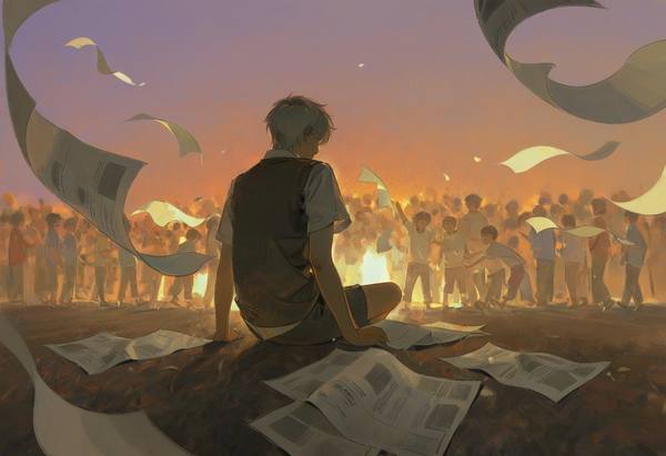 AI-generated image analyzed by PromptLens