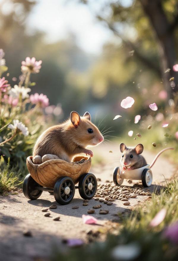 AI-generated image analyzed by PromptLens