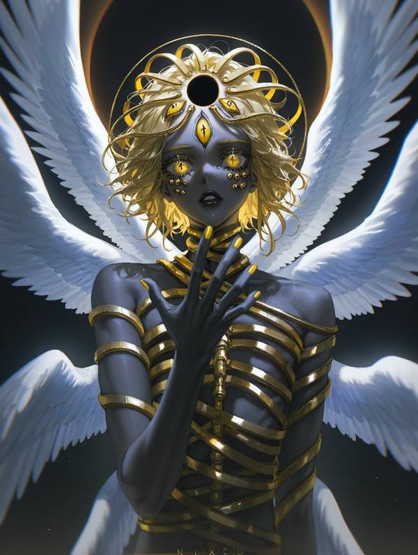 AI-generated image analyzed by PromptLens