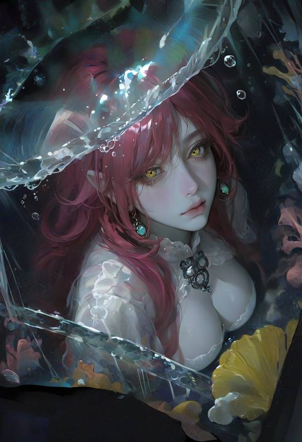 AI-generated image analyzed by PromptLens