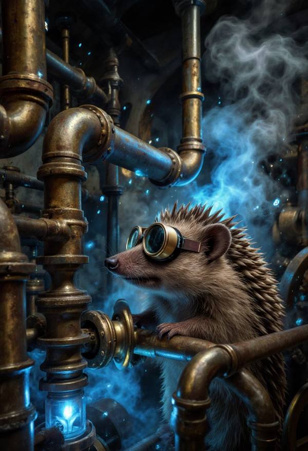 AI-generated image analyzed by PromptLens