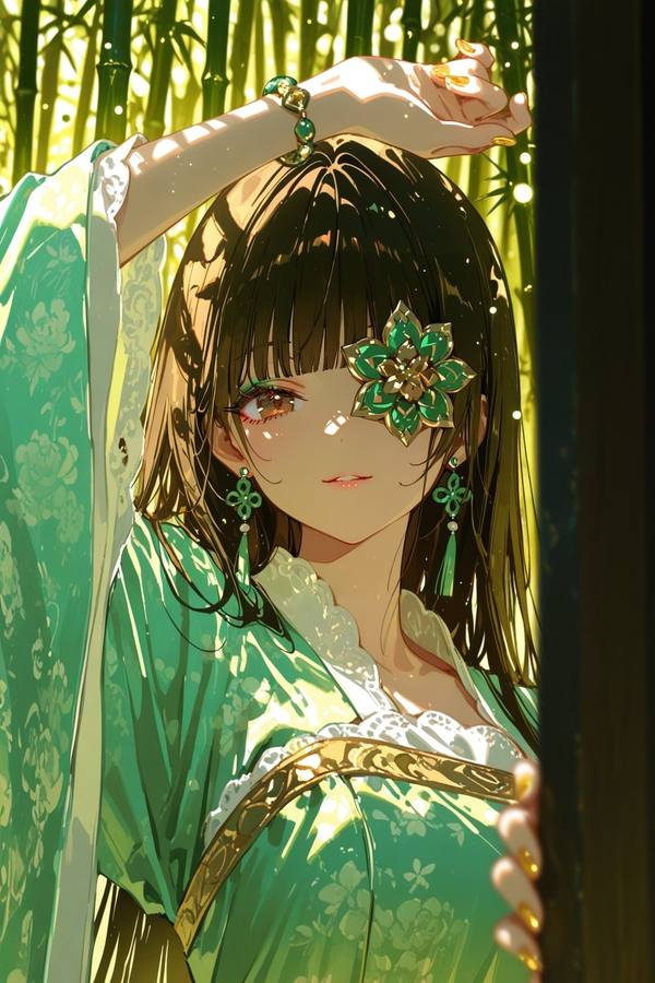 AI-generated image analyzed by PromptLens