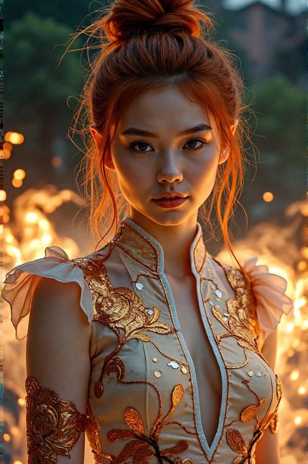 AI-generated image analyzed by PromptLens