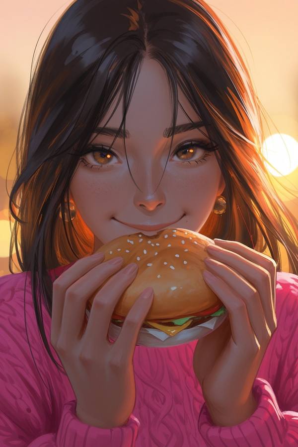 AI-generated image analyzed by PromptLens