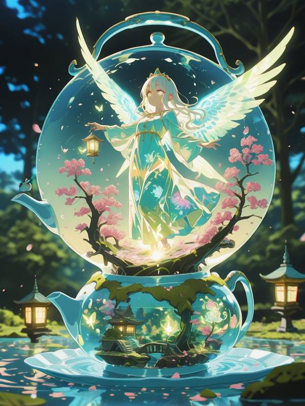 AI-generated image analyzed by PromptLens