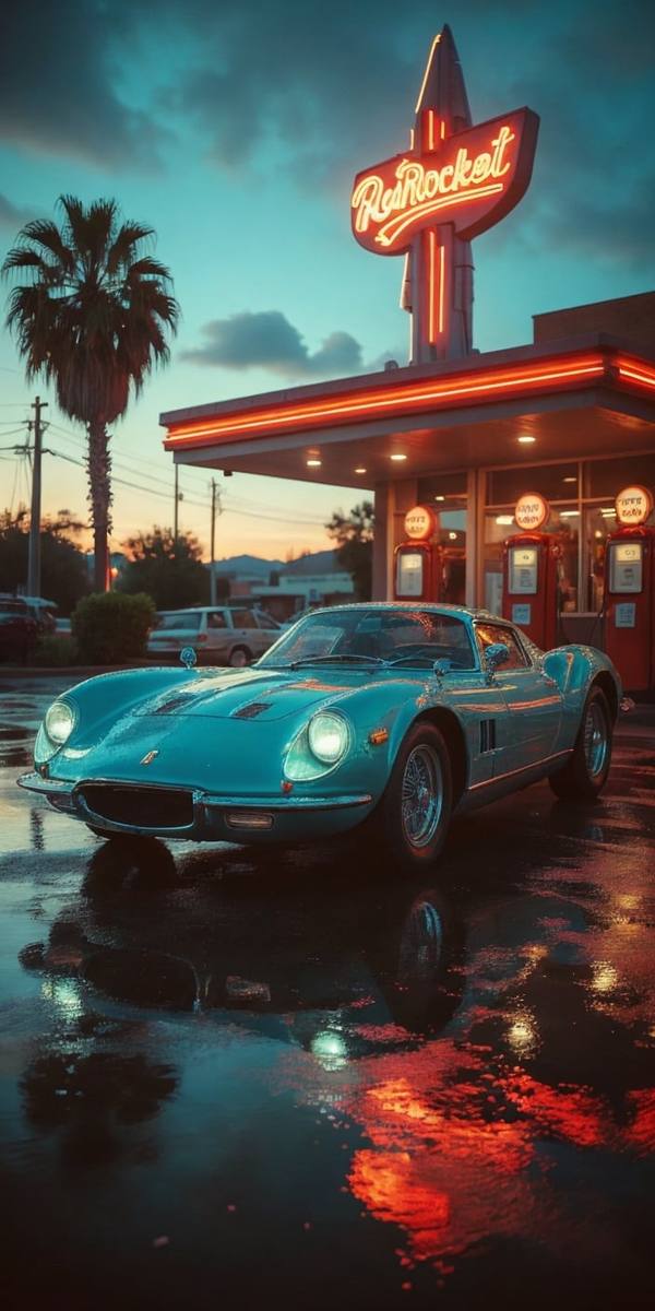 AI-generated image analyzed by PromptLens