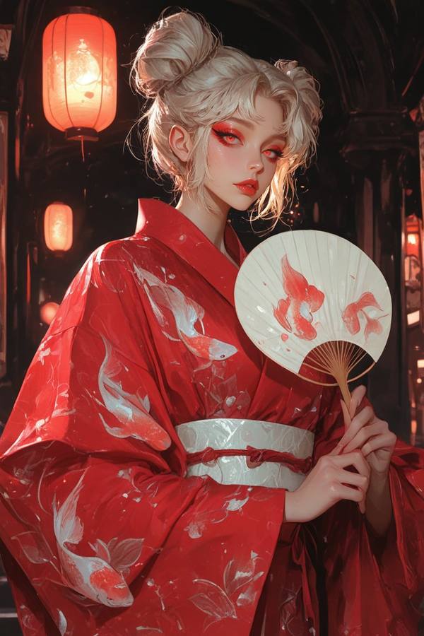 AI-generated image analyzed by PromptLens