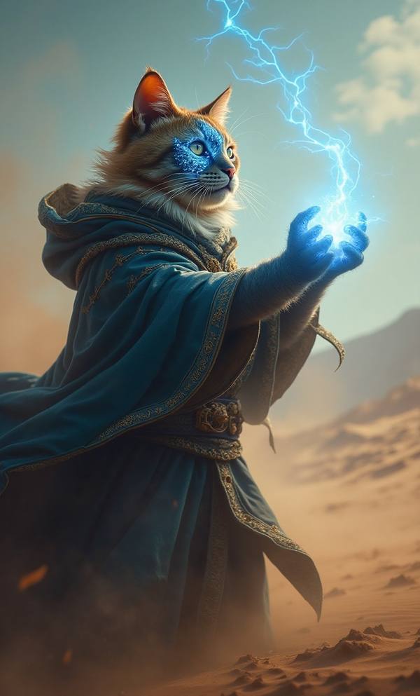 AI-generated image analyzed by PromptLens