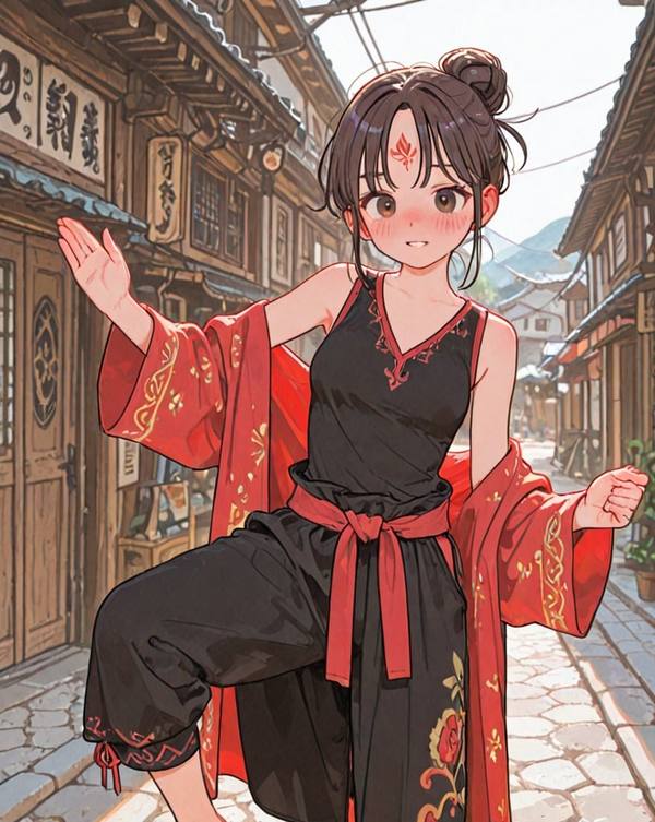 AI-generated image analyzed by PromptLens