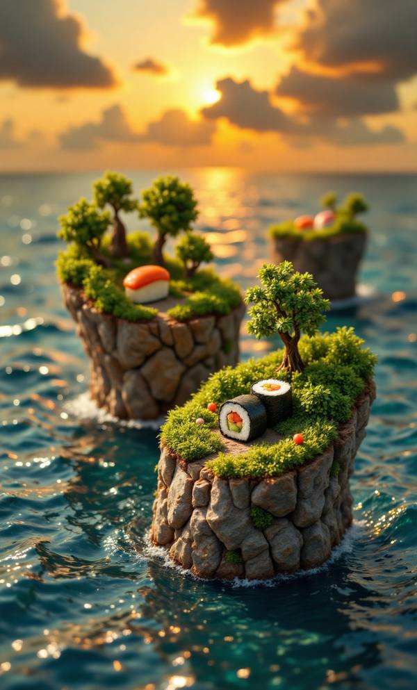 AI-generated image analyzed by PromptLens