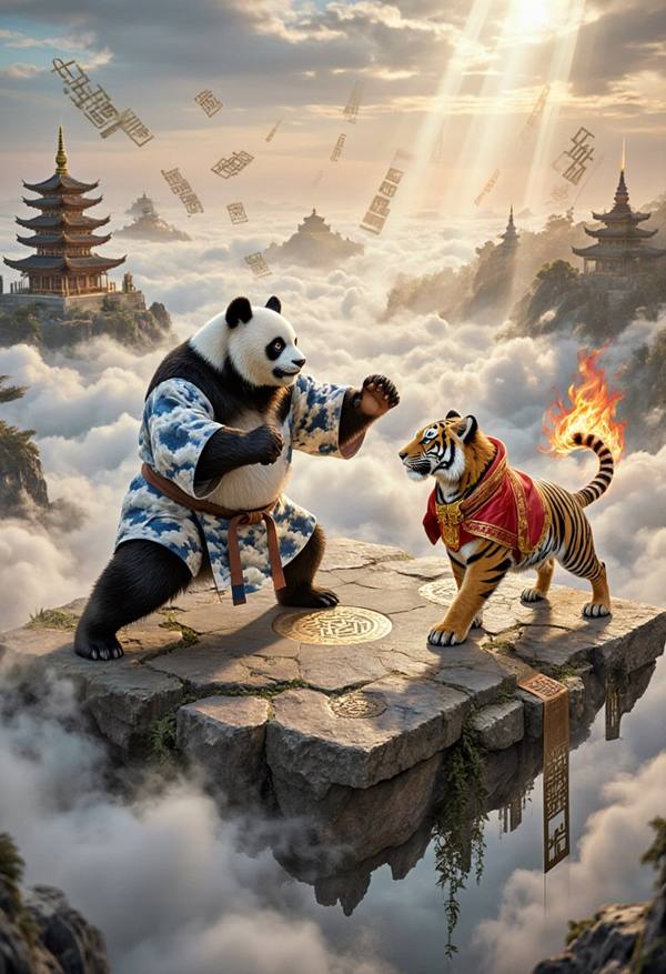 AI-generated image analyzed by PromptLens