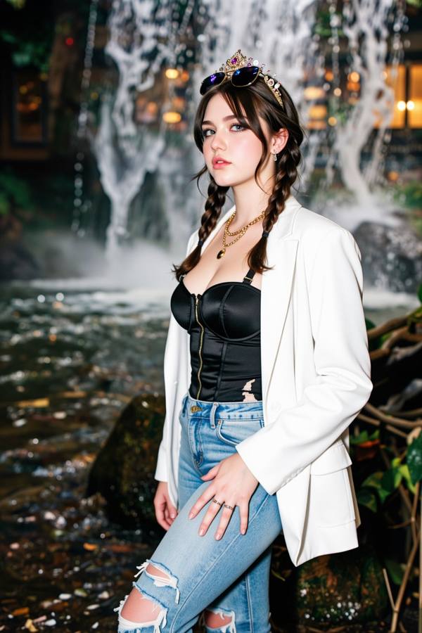 AI-generated image analyzed by PromptLens