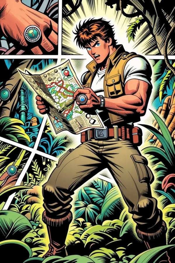 AI-generated image analyzed by PromptLens