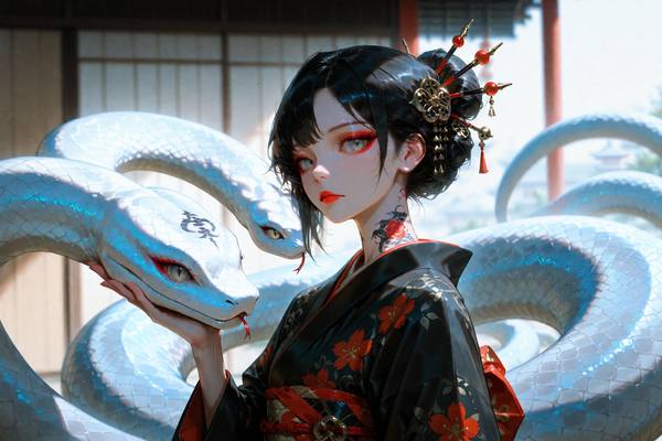 AI-generated image analyzed by PromptLens