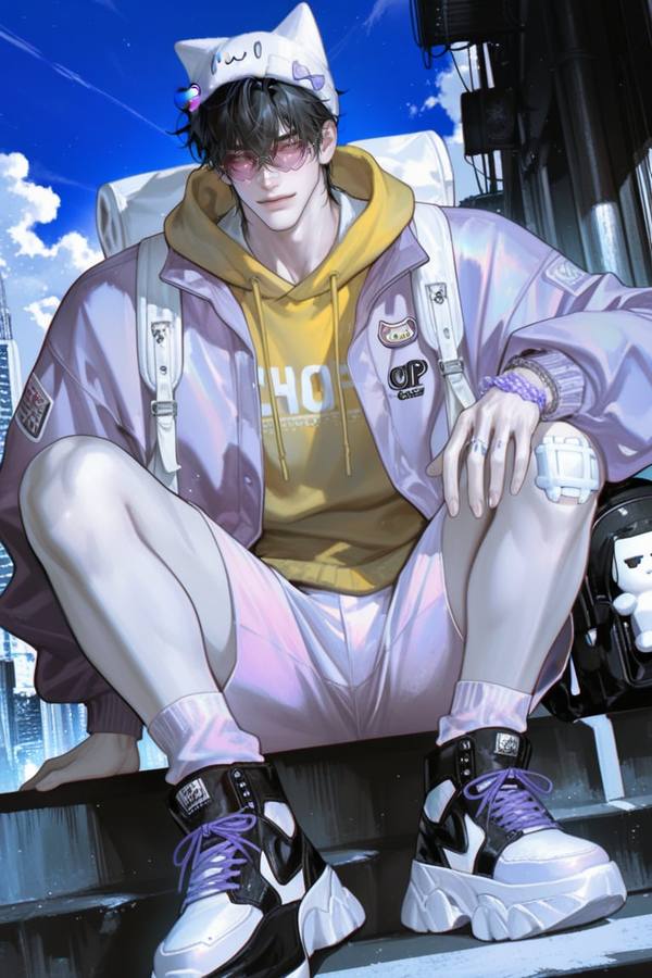 AI-generated image analyzed by PromptLens