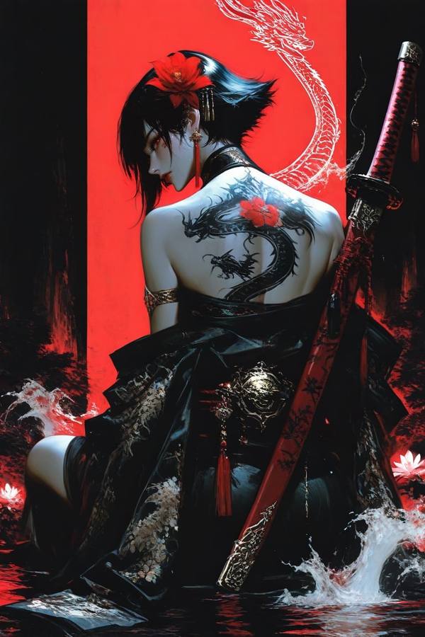 AI-generated image analyzed by PromptLens