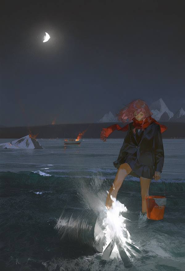 AI-generated image analyzed by PromptLens