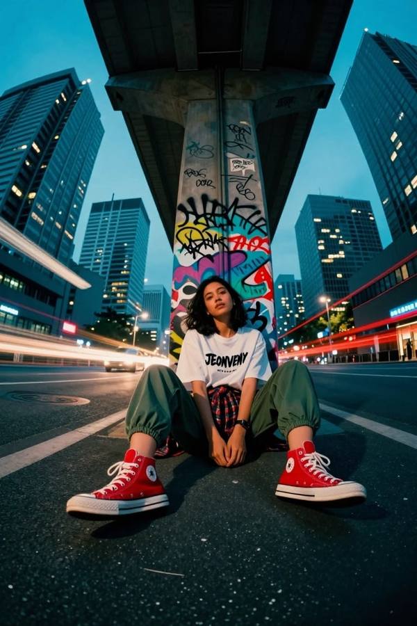 AI-generated image analyzed by PromptLens