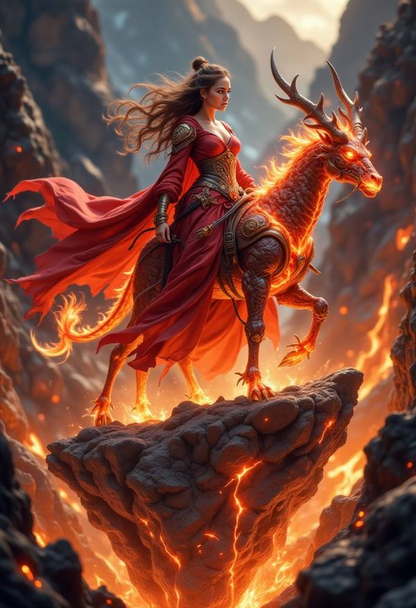 AI-generated image analyzed by PromptLens