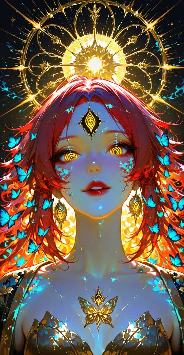 AI-generated image analyzed by PromptLens