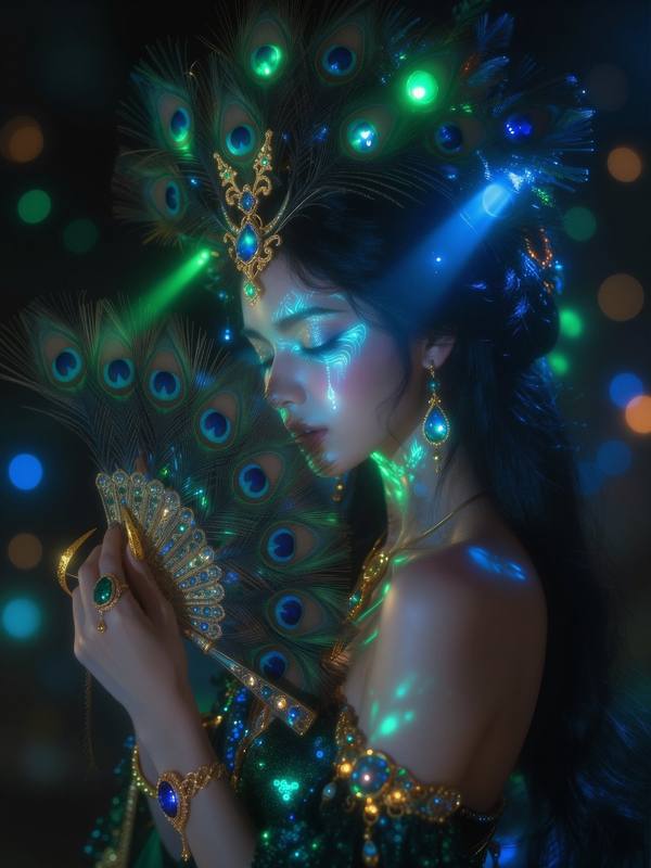 AI-generated image analyzed by PromptLens