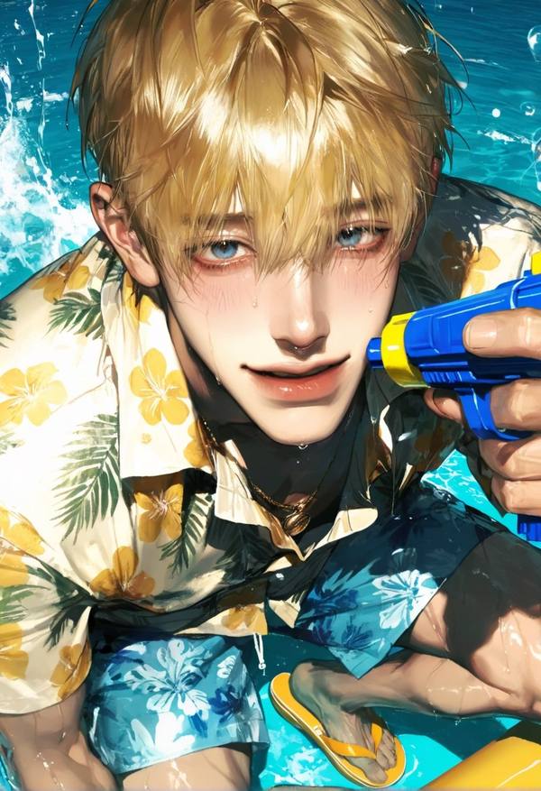 AI-generated image analyzed by PromptLens