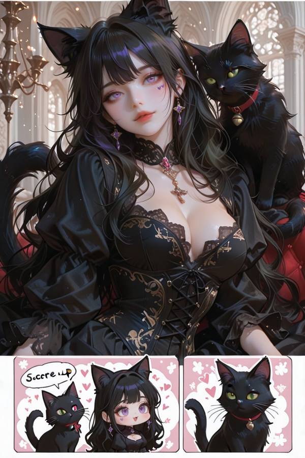 AI-generated image analyzed by PromptLens