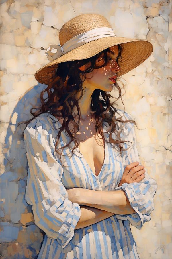 AI-generated image analyzed by PromptLens