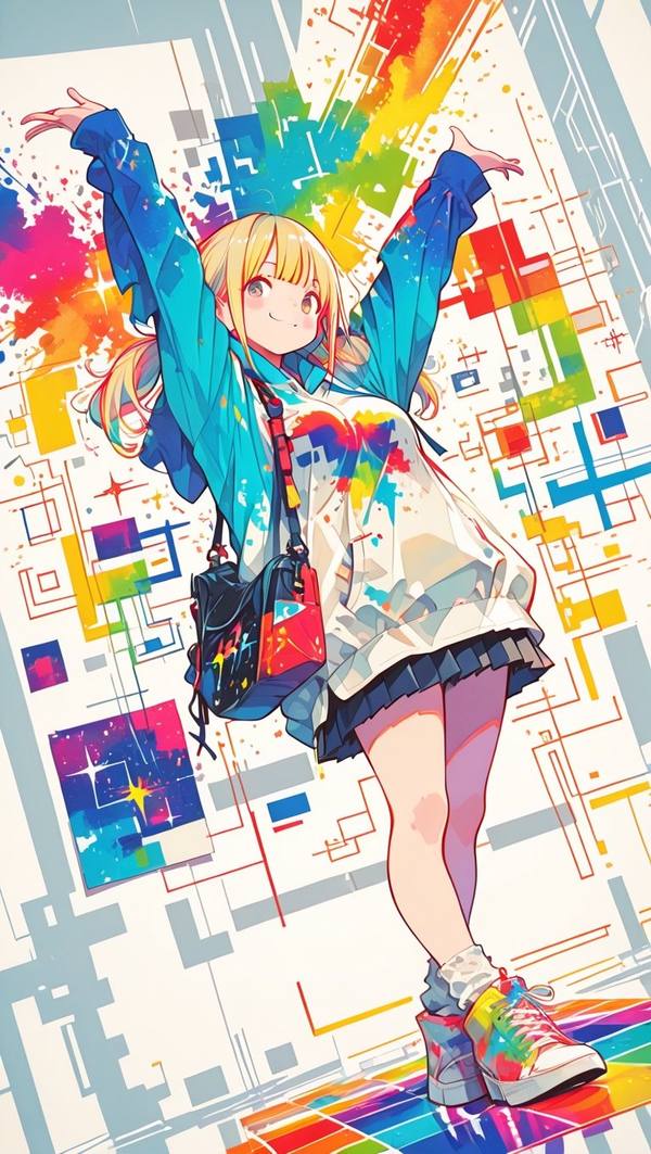 AI-generated image analyzed by PromptLens