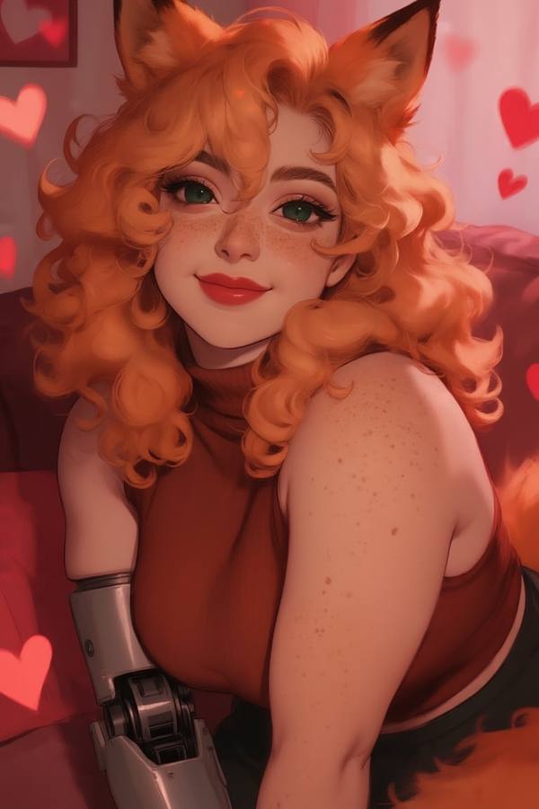 AI-generated image analyzed by PromptLens