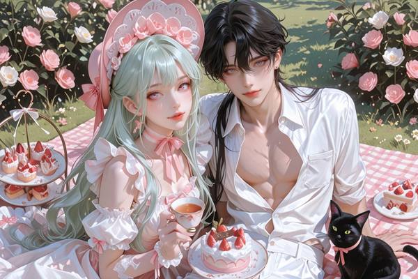 AI-generated image analyzed by PromptLens